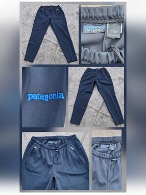 Patagonia Capilene Made in USA Men's Joggers Pants Size Large L 36" Waist, 30"